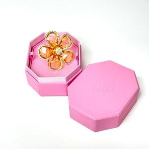 Swarovski Flower Cocktail Ring